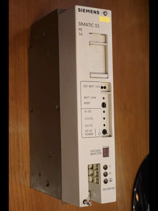 Simatic S5 Power Supply for S5 PLC64551685809666120