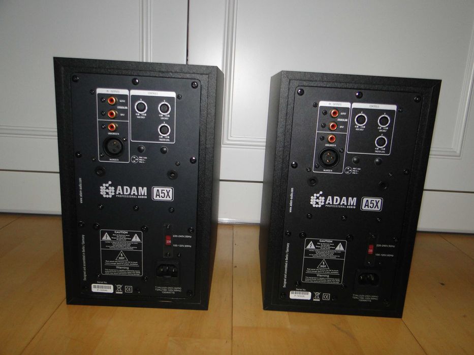 Profesjonalne Monitory Studyjne ADAM AUDIO A5X.Jak Nowe.Okazja