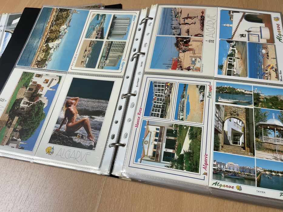 Coleção de postais