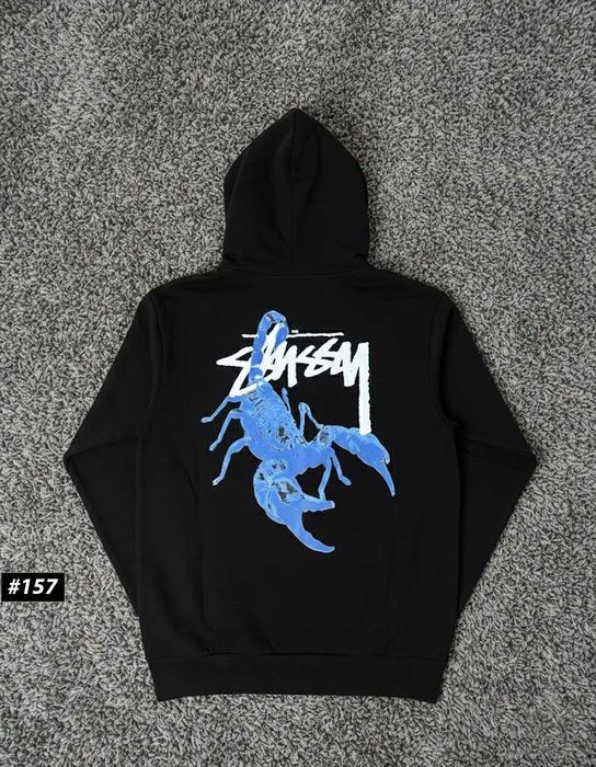 Cotton 1OO% | Новые Худи Stussy Red Fuzzy Yellow | Большой Принт