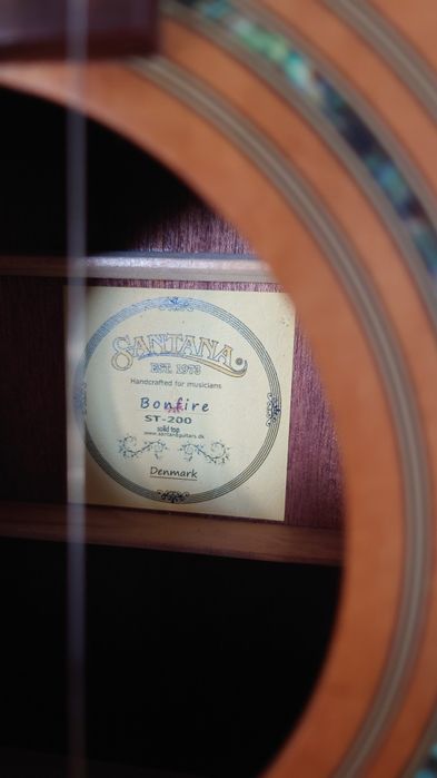 Gitara akustyczna - Santana Bonfire ST-200 jak Yamaha, Ibanez + pokrow