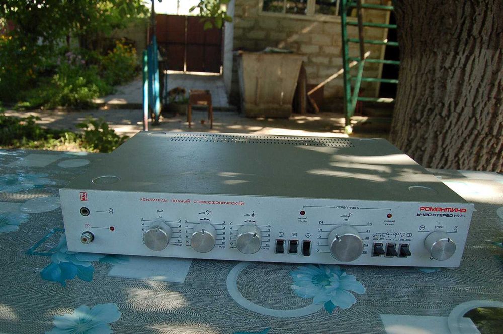 Усилитель Підсилювач НЧ "Романтика 15У-120 стерео Hi-Fi"