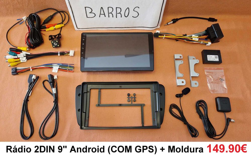 (NOVO) Rádio 2DIN 9" • Seat IBIZA 6J • [4+32GB] • Android GPS