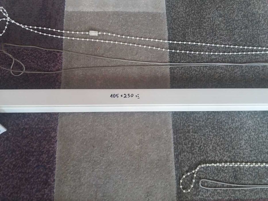 Rolety okienne z szynami