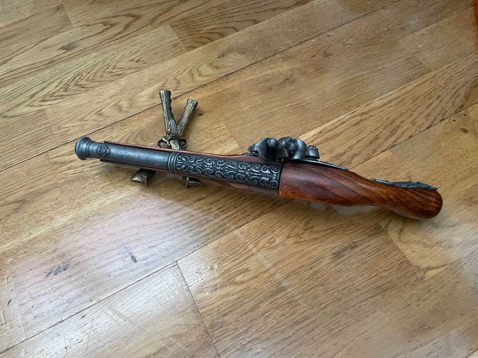 Belíssima arma de decoração e de coleção do período Napoleónico