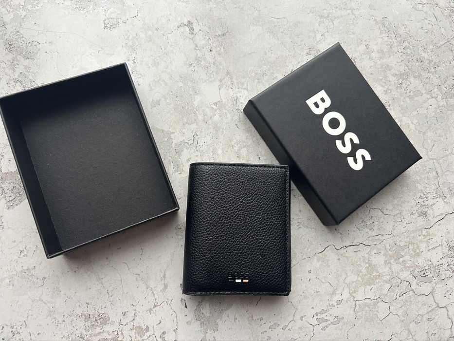 Чоловічий гаманець портмоне Boss