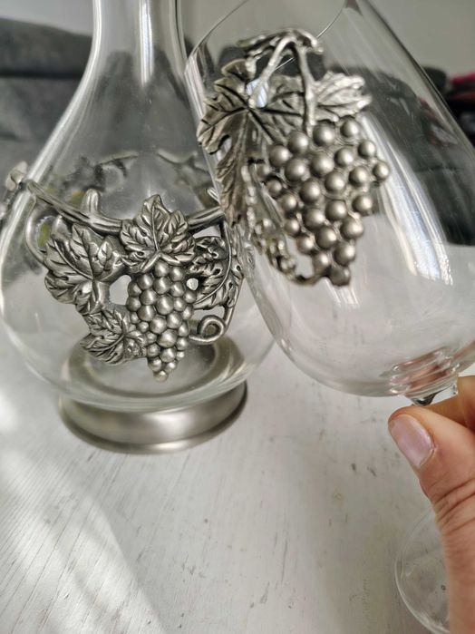 Пляшка Декантер олово