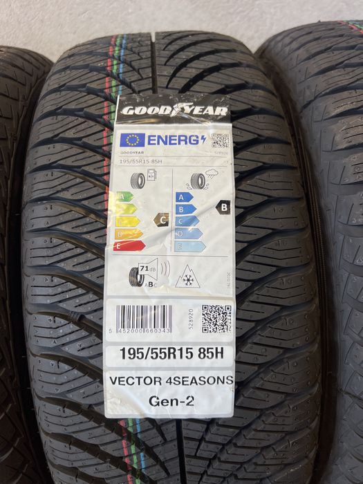 195/55/15 85H Goodyear Vector 4seasons Gen-2 Nowe 2025 rok