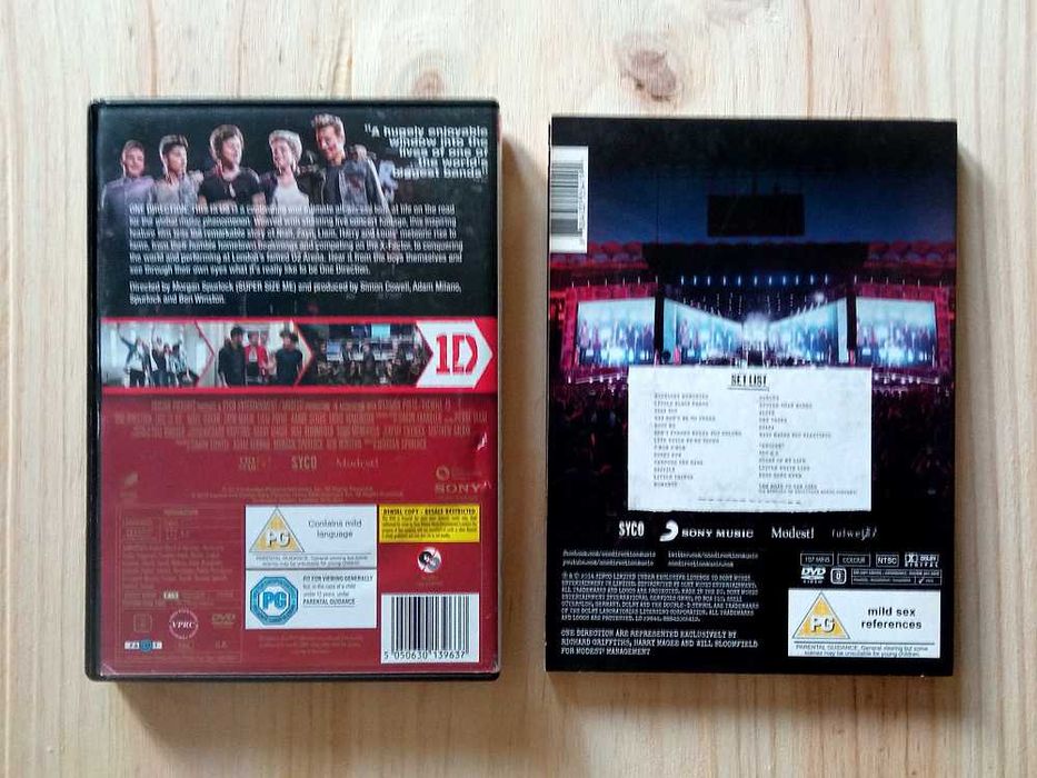 DVDs One Direction