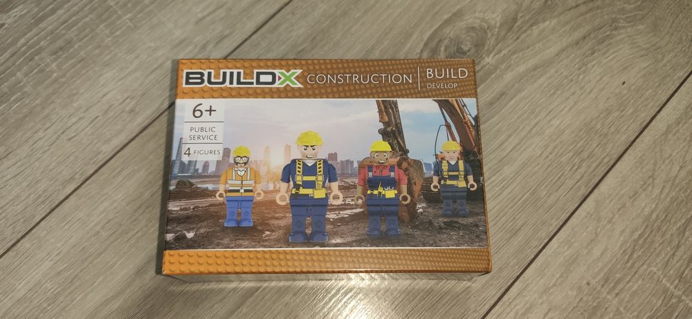 Figurki Buildx Construction Build develop klocki figurki