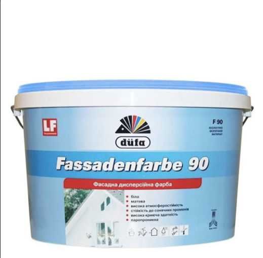 Краска фасадная и интерьtрная DUFA