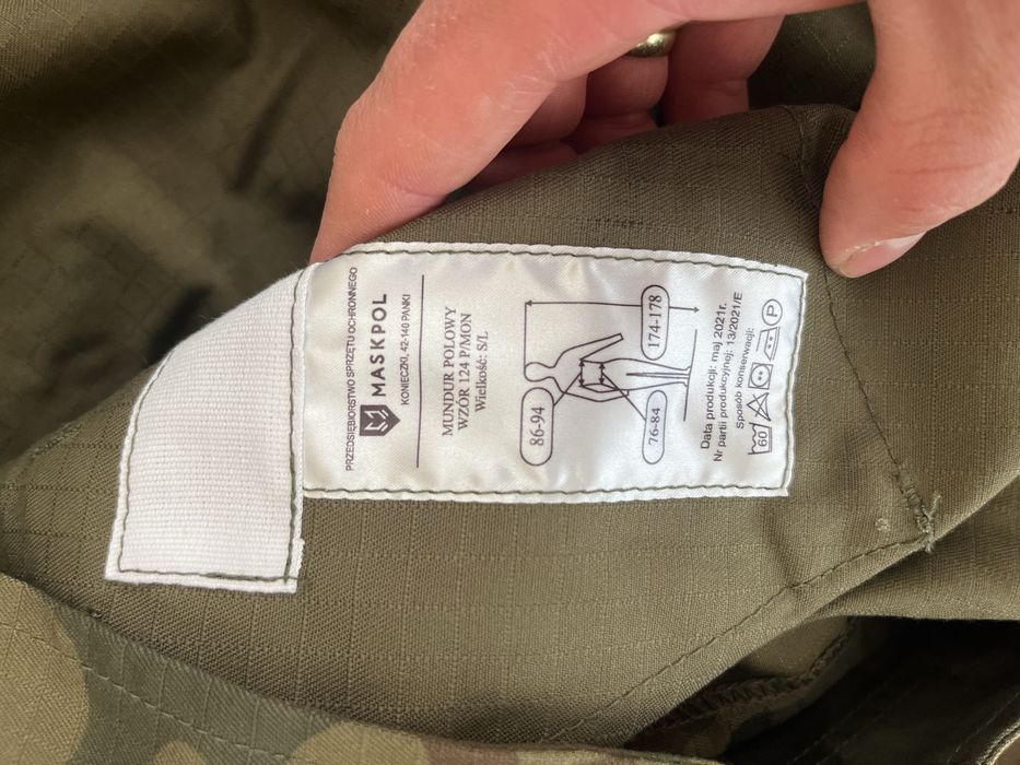 Mundur wojskowy 124P S/L