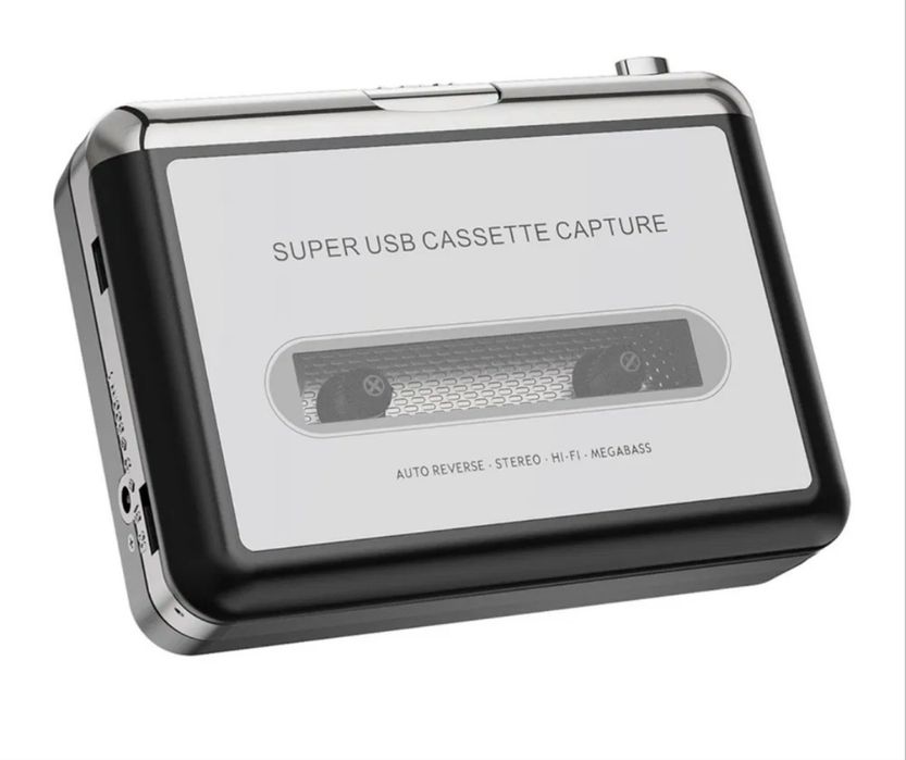 Касетний плеєр USB MP3 • Оцифровка касет • Новий