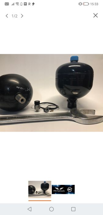 Hydroamukator Serwis naprawa doładowanie hydro akumulatorów azotem