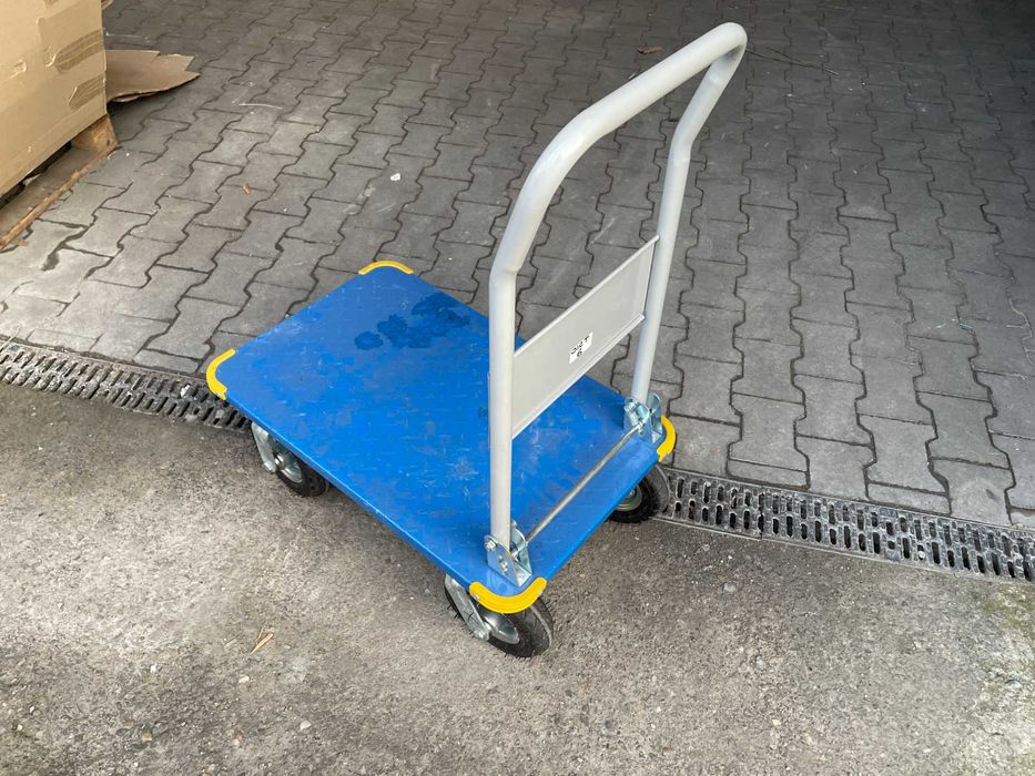 Wózek platformowy transportowy magazynowy 450 kg HIGHER