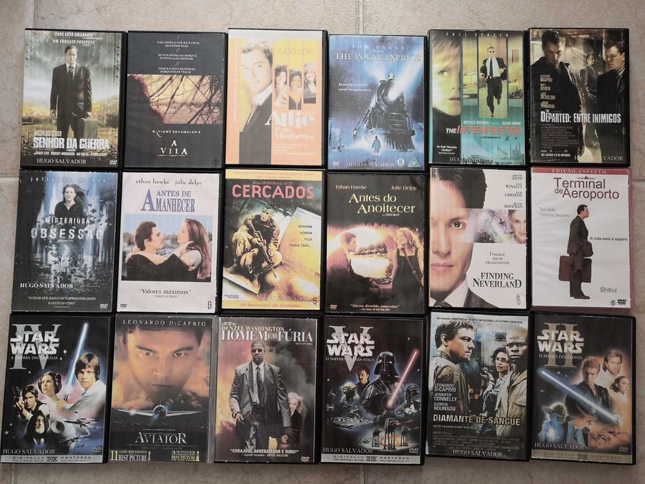 Filmes em DVD vários