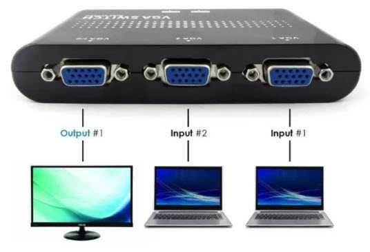 VGA Switch Comutador NOVO