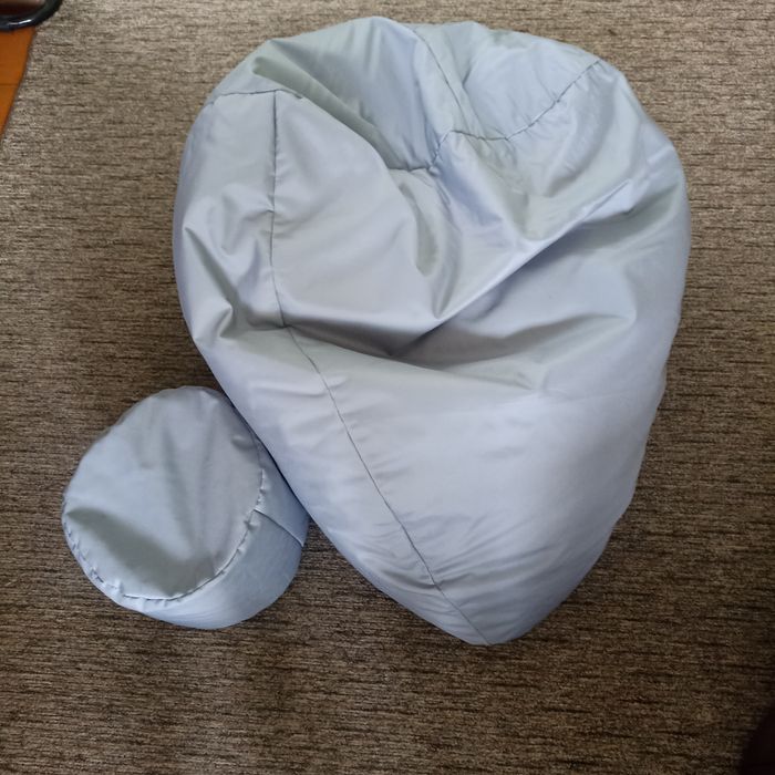 Pufa siedzisko worek xxxl szary