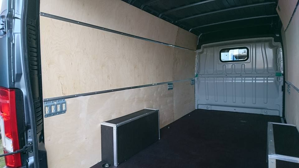 Zabudowa paki Citroen Jumper L3H2
