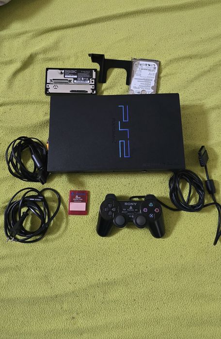 Ps2 fat com hdd 250 gb  Free McBoot