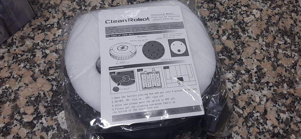 Robot de limpeza brinquedo