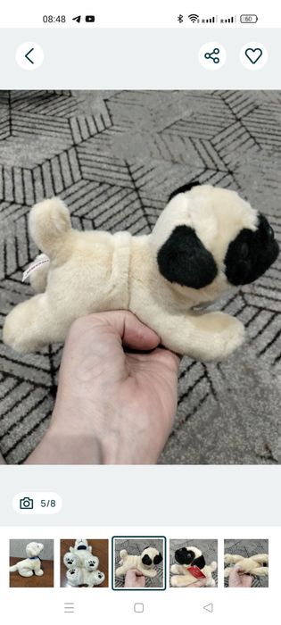 Мопс нова іграшка.