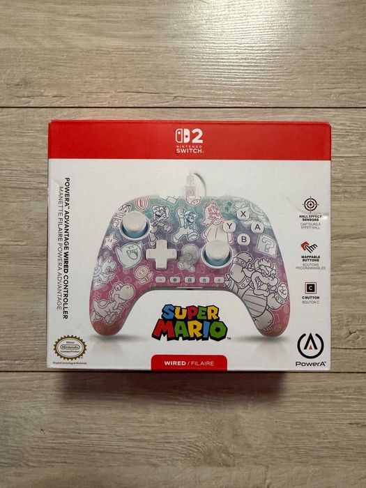 PowerA Enhanced Controller – Nintendo Switch 2 (Super Mario) Pad