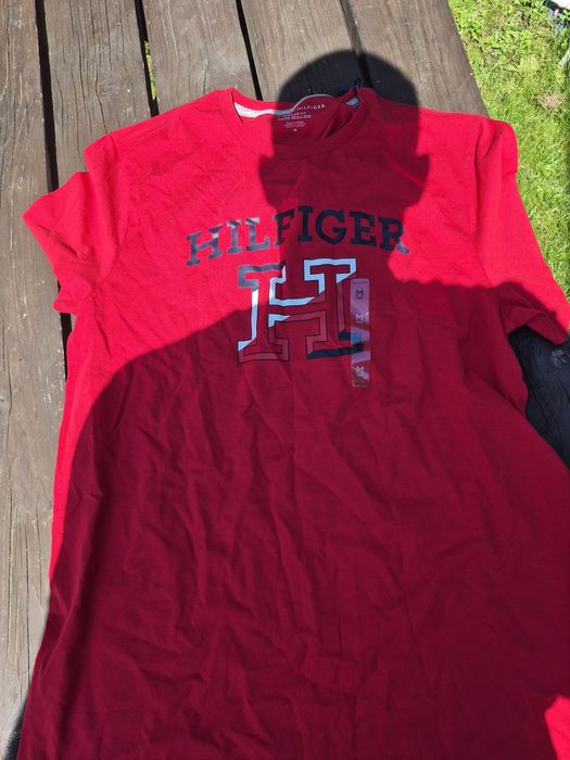 Tommy Hilfiger tshirt t-shirt koszulka męska czerwona M Nowa oryginal