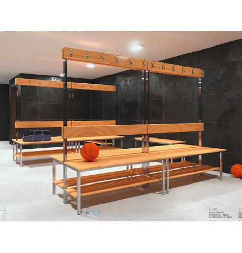 Vestiario Simples Porta Divisoria Limpos e Sujos c/ Norma NP1116B Novo