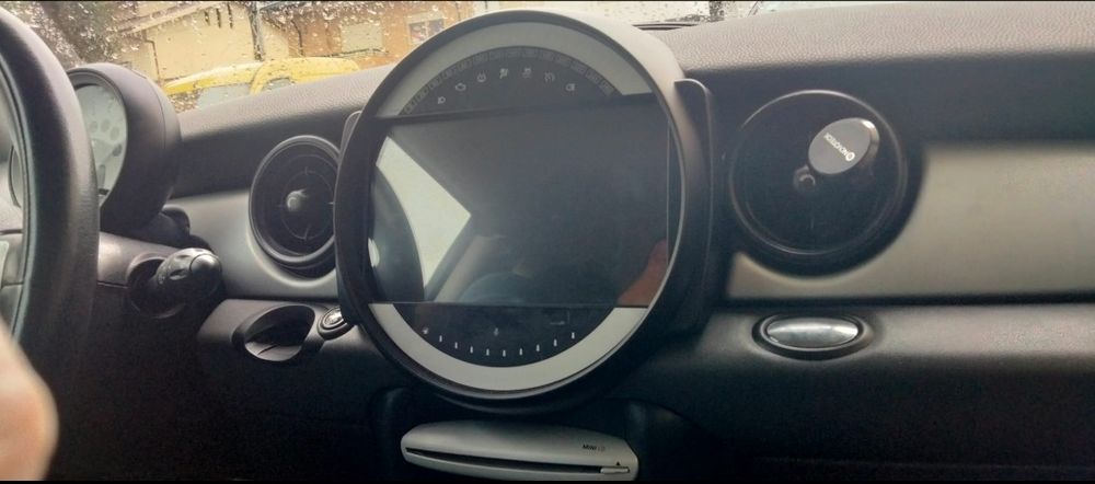 Radio 2 DIN 9" Mini Cooper (2006 a 2015) + Android (4+32 GB) Novos