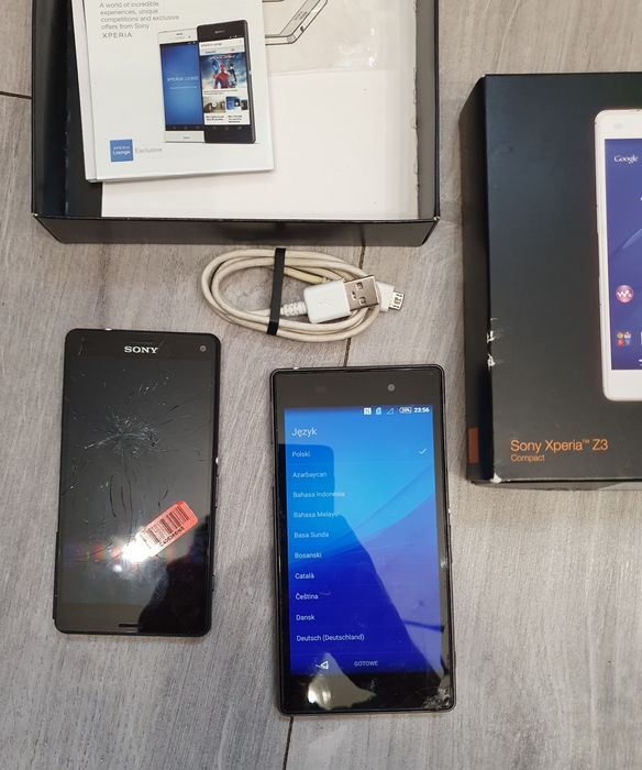 Telefony Sony Ericsson Z na części