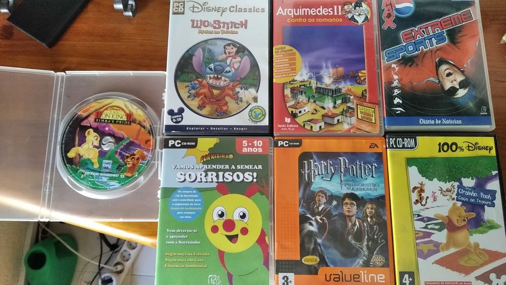 The sims, Lilo & Stitch, Ursinho Pooh, O Rei Leão, Arquimedes, Sports