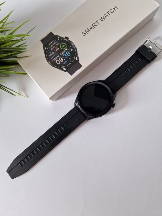 Smartwatch GT, czarny, komplet