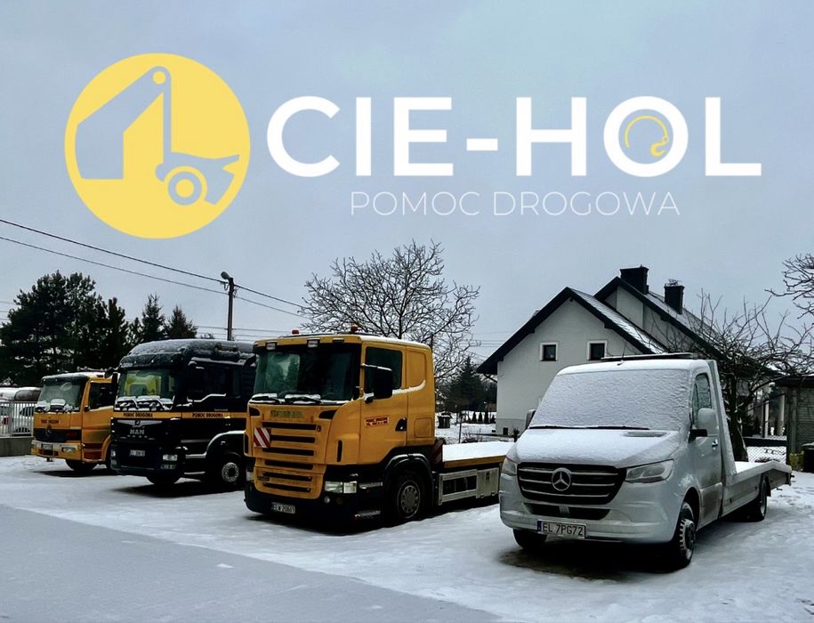 CIE-HOL Transprot autolaweta do 16 Ton pomoc drogowa laweta holowanie