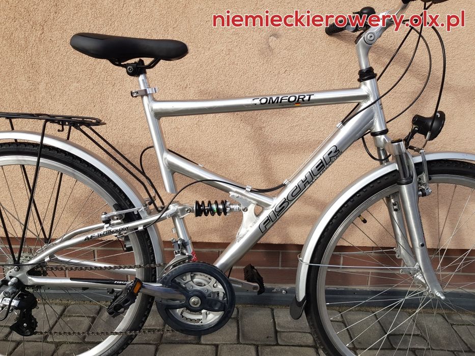 Rower męski trekkingowy FISCHER koła 28 SHIMANO ALTUS aluminium