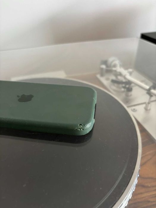 Apple silicone case iphone etui na telefon 15 cyprysowy