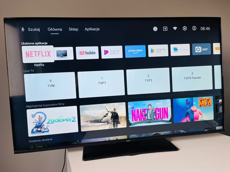 TV Nokia 50” Android TV WiFi
