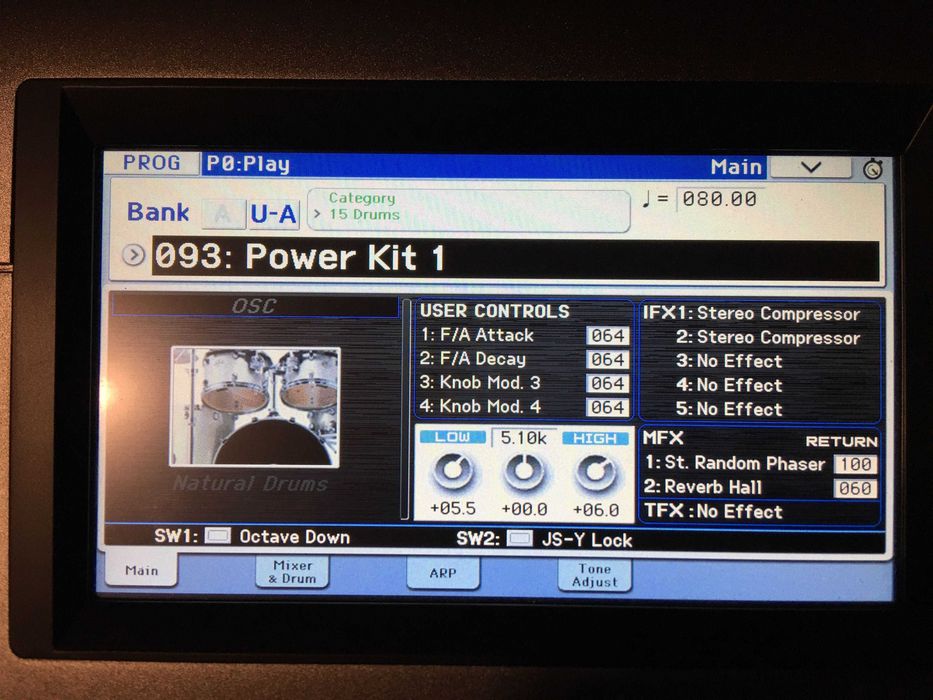 Korg Krome EX IDEAŁ, Instukcja PL !