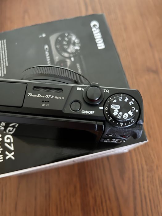 Новий/внаявності/Canon PowerShot G7X Mark III black