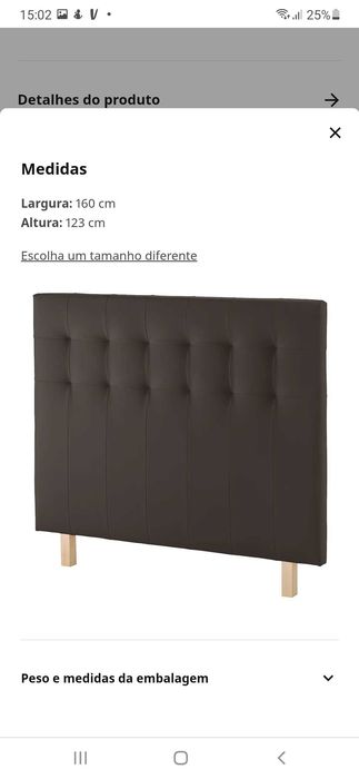 Cabeceira cama IKEA