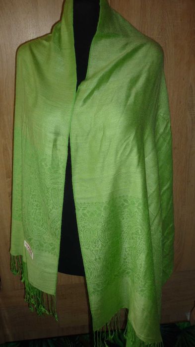 Pashmina- kaszmir- jedwab  szal damski