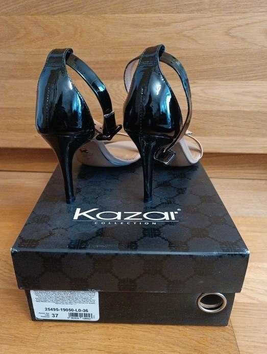 czółenka na obcasie 8 cm. - Kazar 37