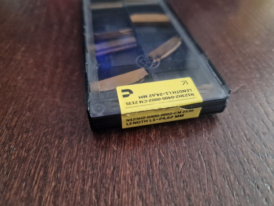 Płytki skrawajace sandvik oryginały N123H2-0400  CM 2135