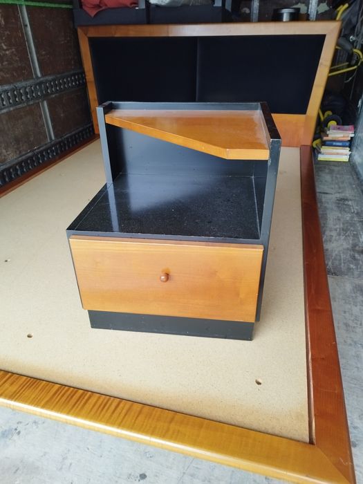 Cama casal madeira maciça