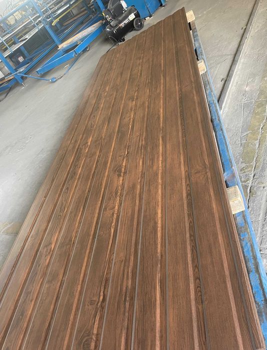 Blacha trapezowa T7 drewnopodobna, na wymiar. Dostawa na cały kraj!