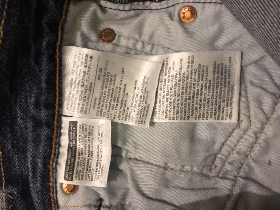 класические джинсы levis 501