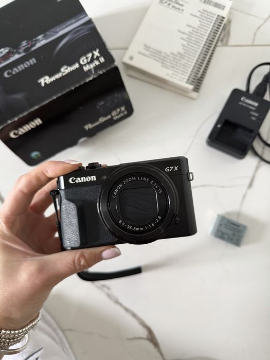 Canon Powershot G7 X Mark фотоапарати купити на OLX.ua