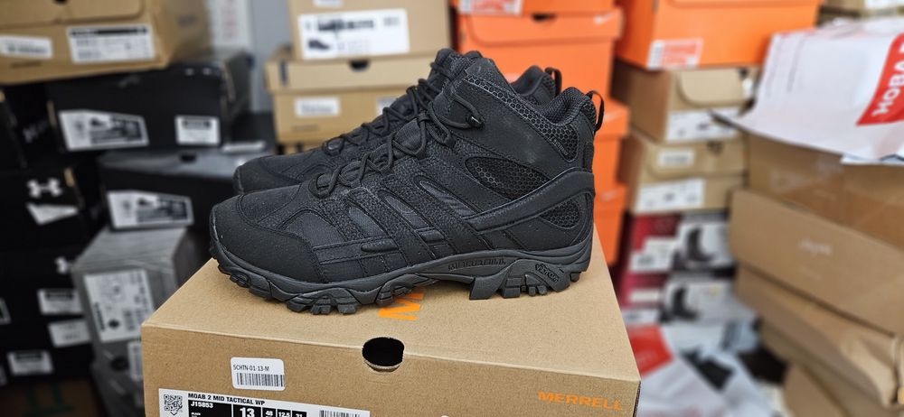 Ботинки Merrell Moab  2 MID TACTICAL WP. Розмір  49. Устілка  32см
