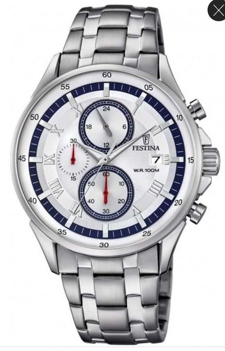 Zegarek kwarcowy FESTINA F6853, męski, Timeless Chronograph, WR100