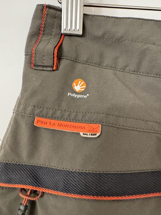 Spodnie trekking outdoor Salewa Polygiene 46EU XS rozpinane